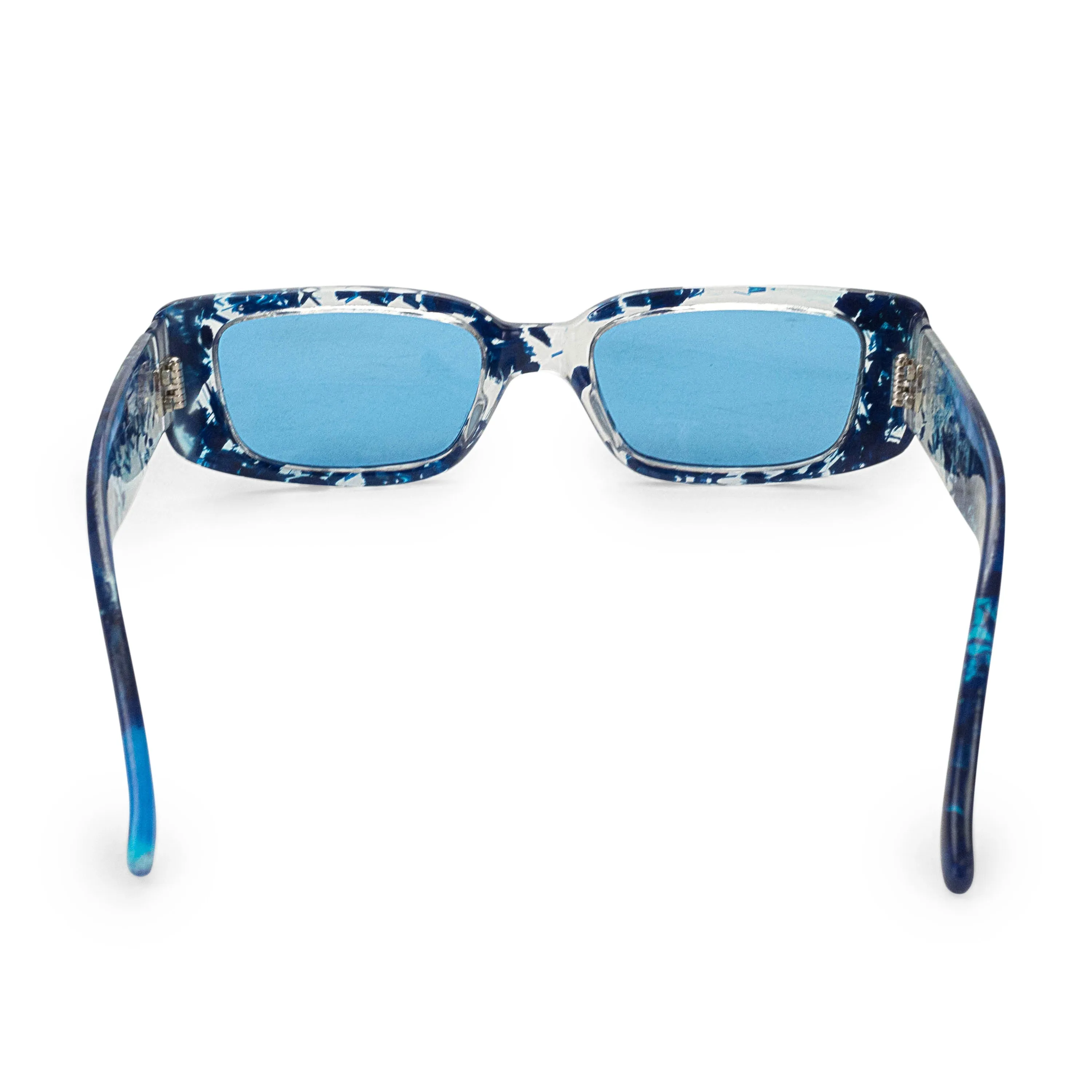 #1 CLEAR BLUE SUNGLASSES