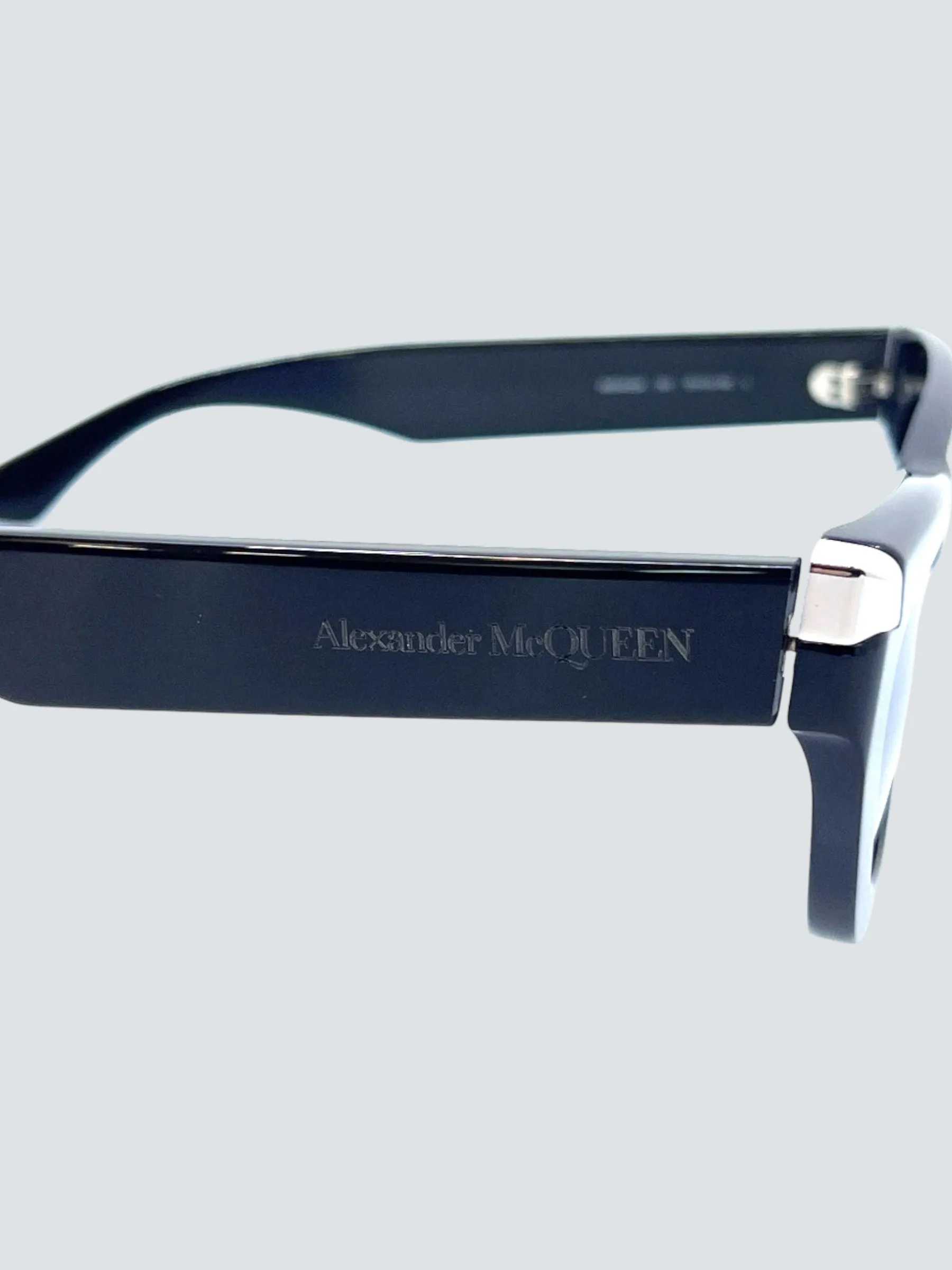 Alexander McQueen Black Cateye Sunglasses