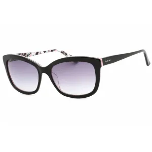 Bebe Women's Sunglasses - Jet Full Rim Rectangular Fixed Nose Pads Frame | BB7228 001