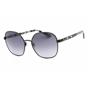 Bebe Women's Sunglasses - Jet Metal Full Rim Round Adjustable Nose Pads | BB7220 001