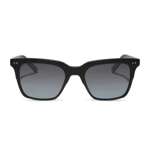 BILLIE - MATTE BLACK   BLUE GRADIENT FLASH   POLARIZED SUNGLASSES