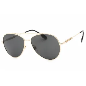 Burberry Women's Sunglasses - Light Gold Metal Frame Dark Grey Lens | 0BE3147 110987