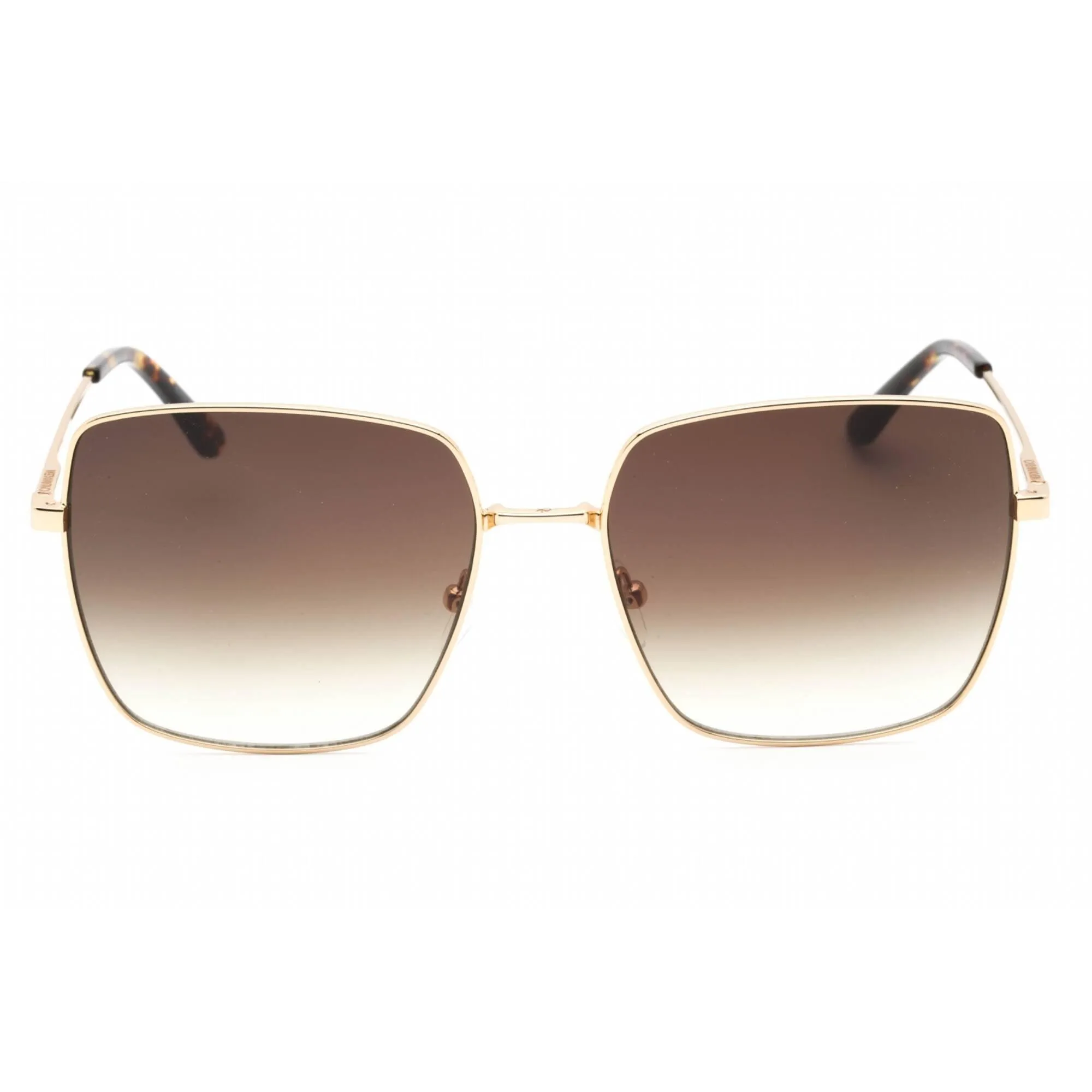 Calvin Klein Women's Sunglasses - Full Rim Shiny Gold Metal Frame | CK20135S 717