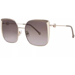 Carolina Herrera Women's Sunglasses - Beige Ivory Full Rim Frame | HER 0111/S 0T53
