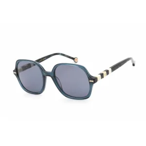 Carolina Herrera Women's Sunglasses - Blue Havana Plastic Frame | HER 0106/S 0XP8 KU