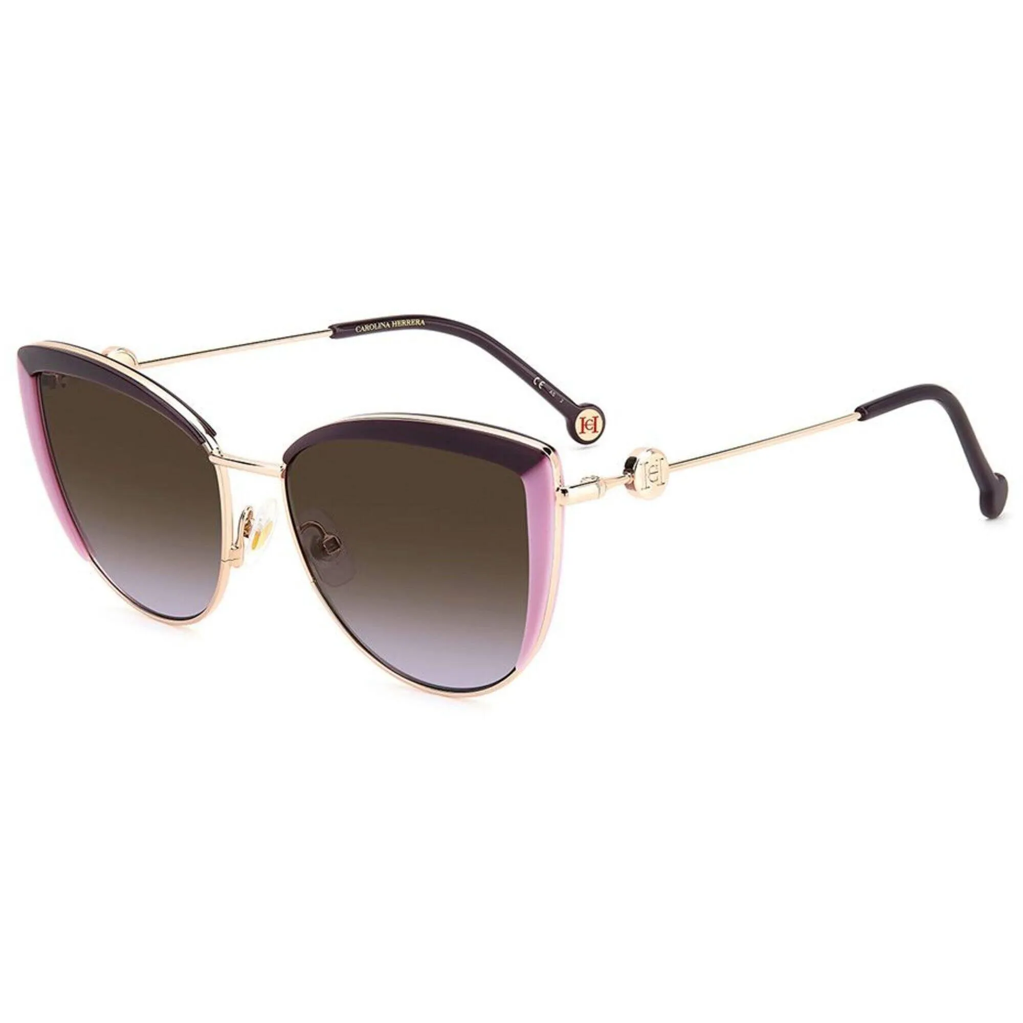 Carolina Herrera Women's Sunglasses - Violet Lilac Cat Eye Frame | HER 0112/S 0RY8