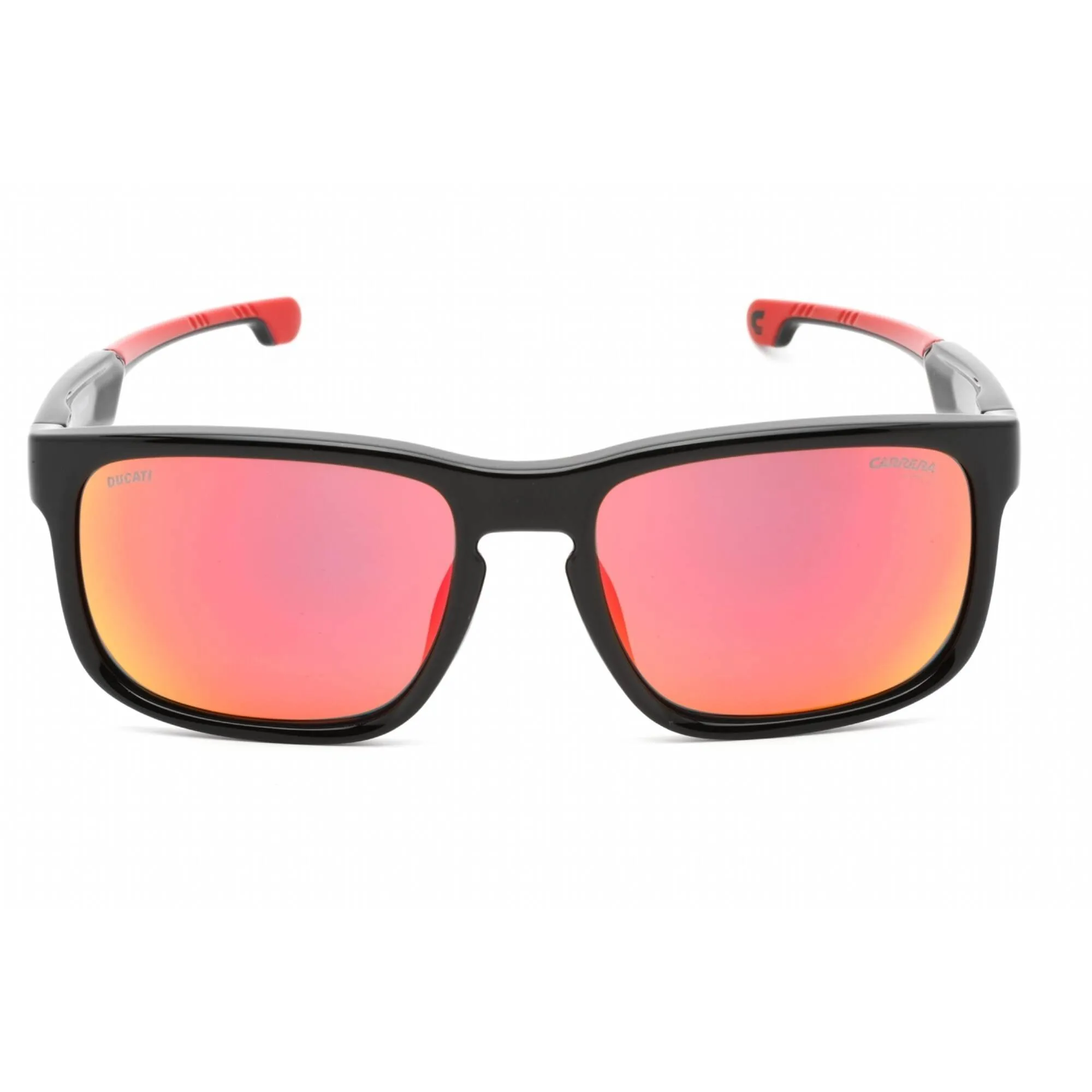 Carrera Ducati Men's Sunglasses - Red/Black Plastic Square | CARDUC 001/S 00A4 UZ