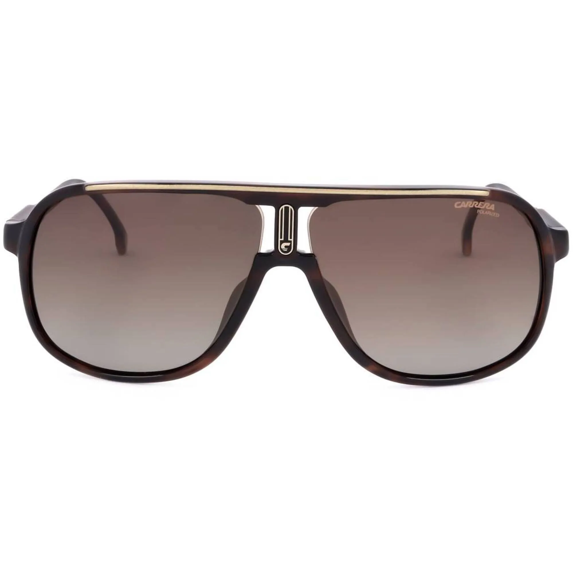 Carrera Men's Sunglasses - Havana Acetate Fixed Nose Pads Full Rim Frame | 1047/S 86