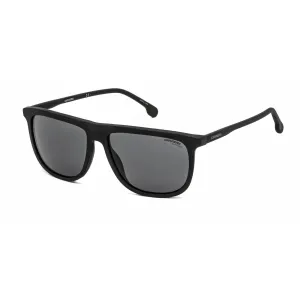 Carrera Men's Sunglasses - Matte Black Browline Frame Grey Lens | 218/S 0003 IR