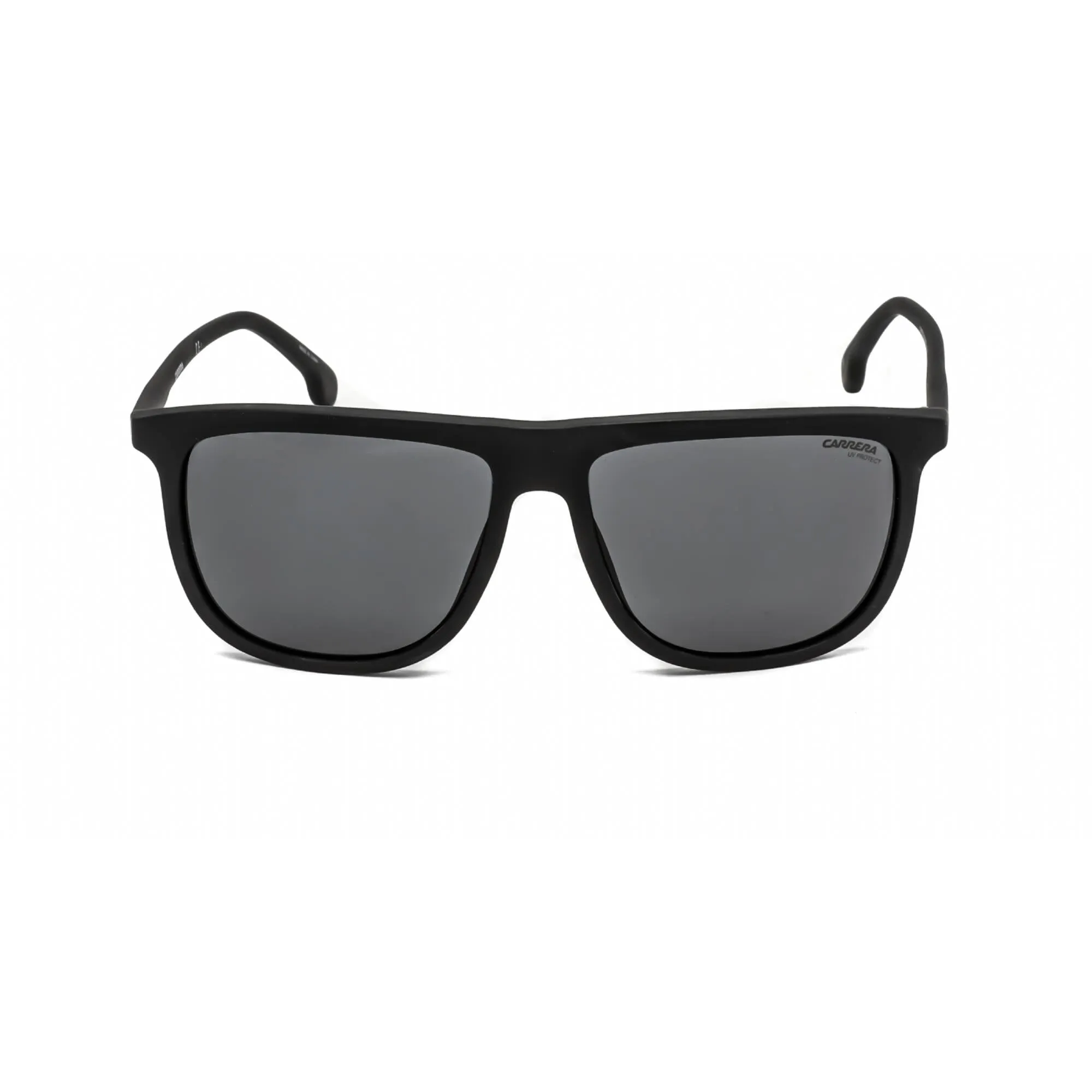 Carrera Men's Sunglasses - Matte Black Browline Frame Grey Lens | 218/S 0003 IR