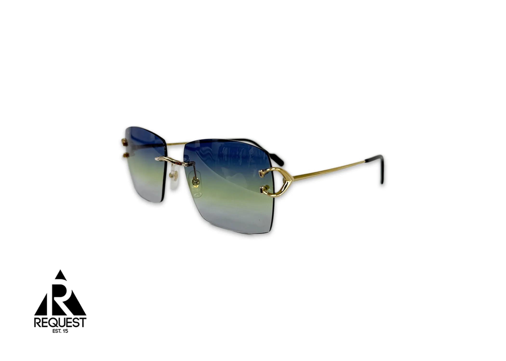 Cartier Signature C Gradient Sunglasses Gold