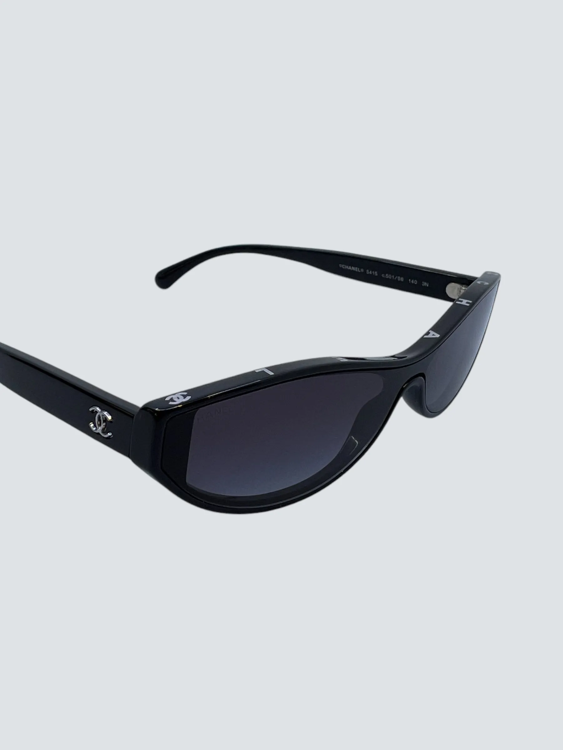 Chanel Black Cat Eye Sunglasses