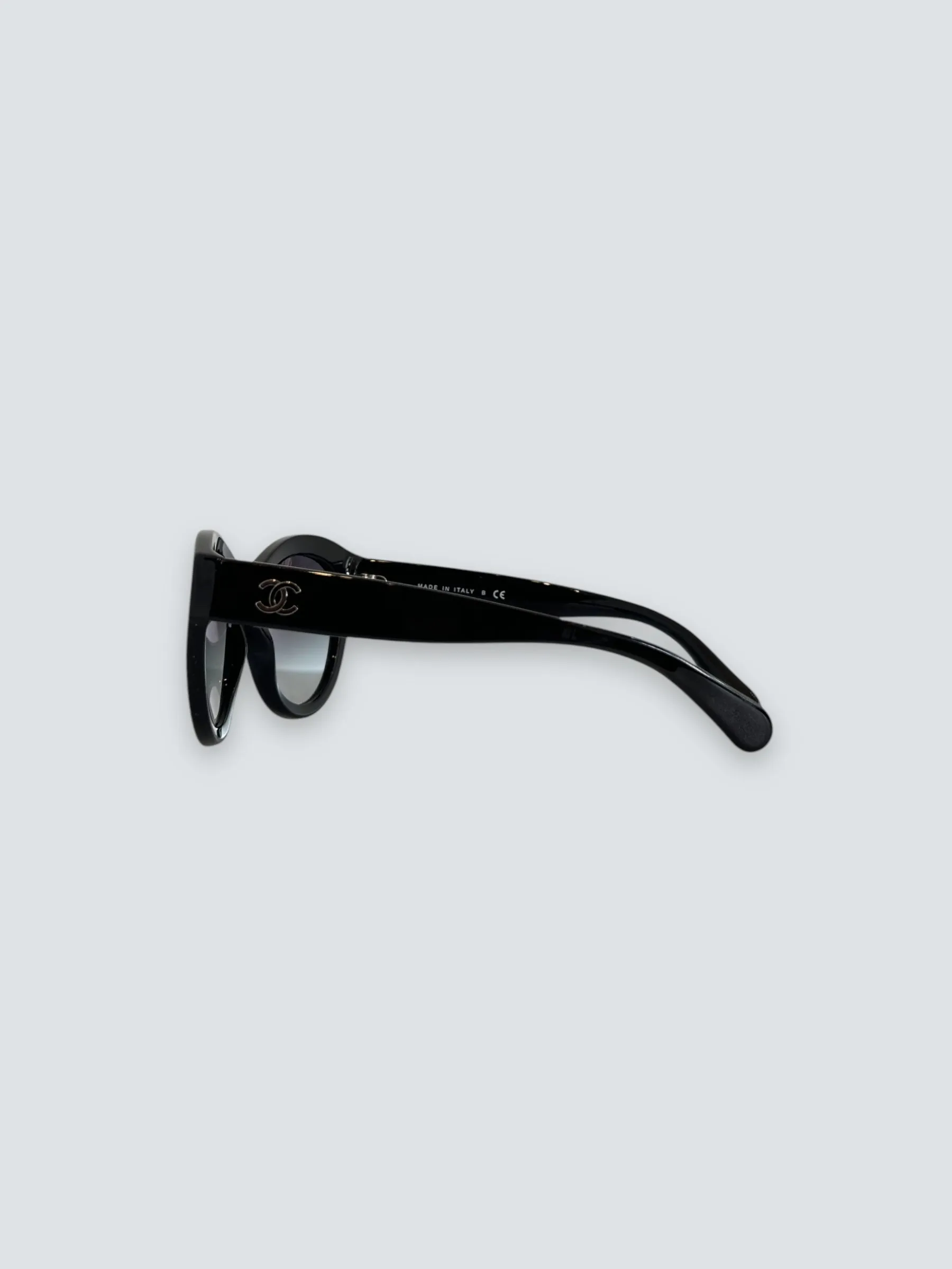 Chanel Black CC Sunglasses