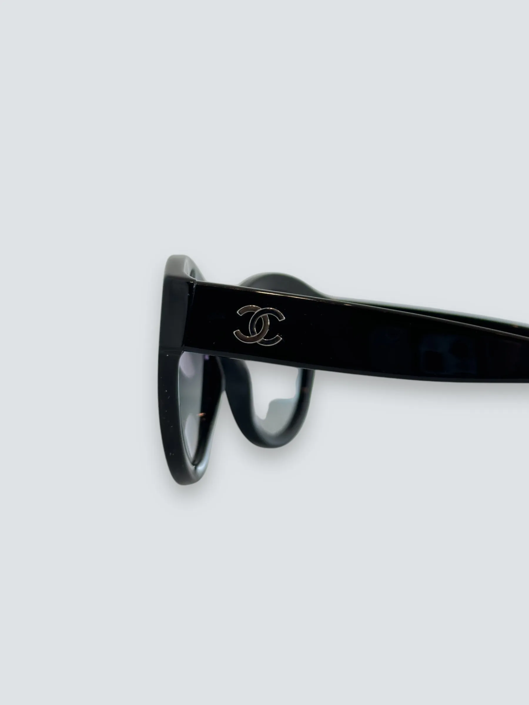 Chanel Black CC Sunglasses