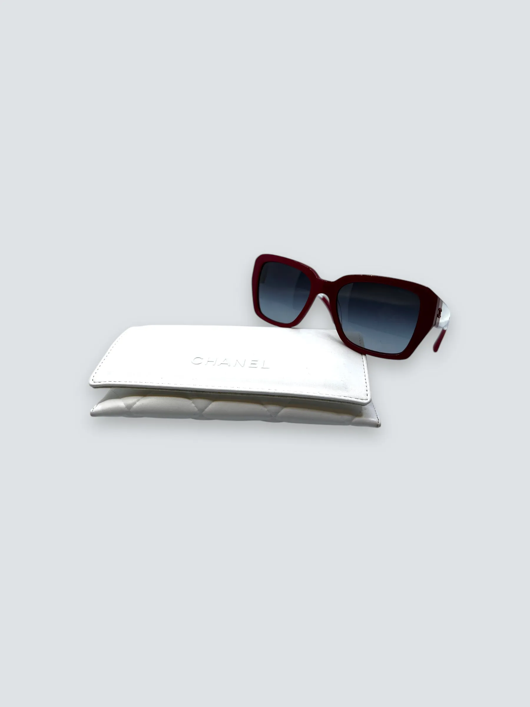 Chanel Red Square Sunglasses