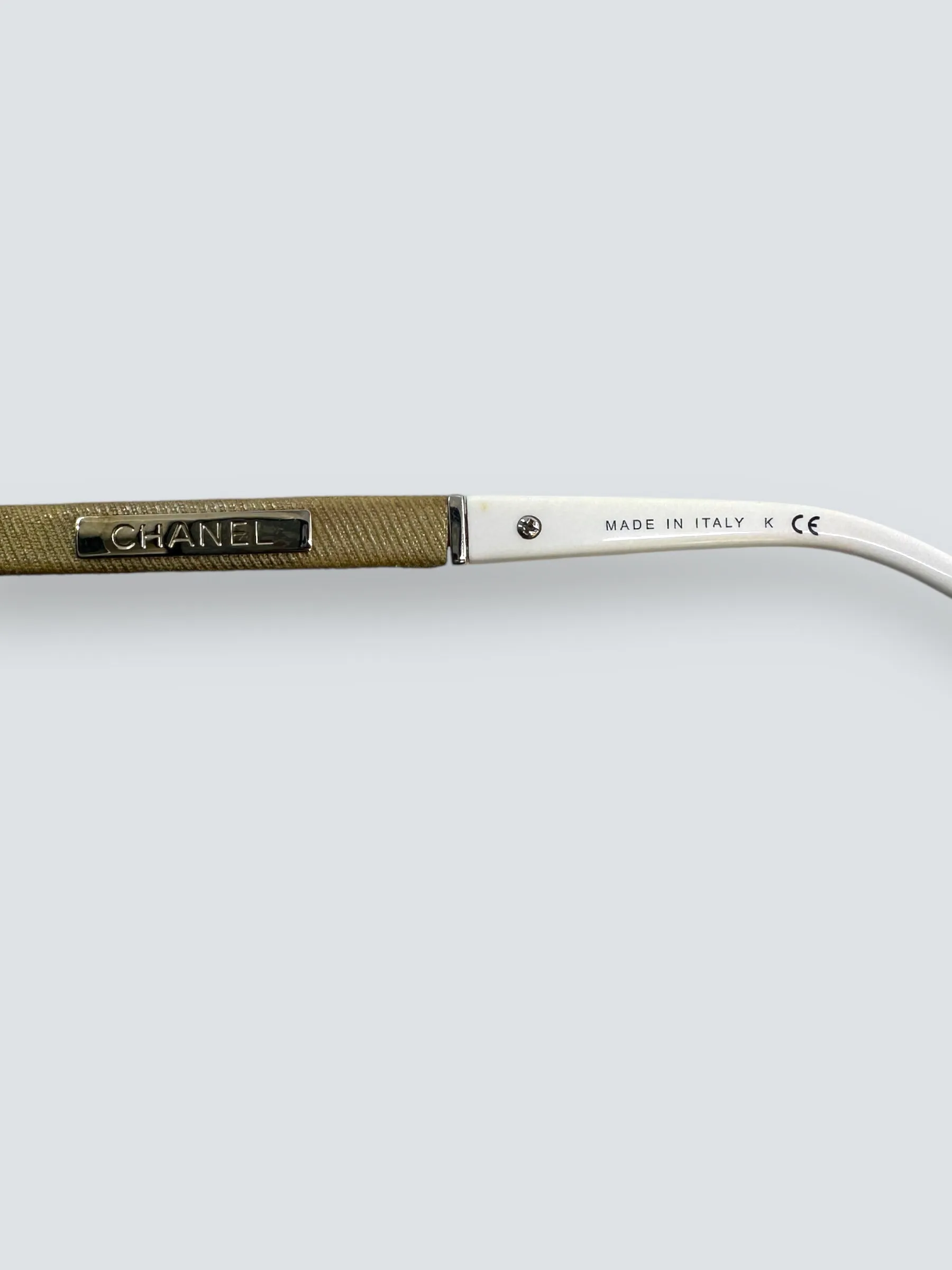 Chanel White Sunglasses