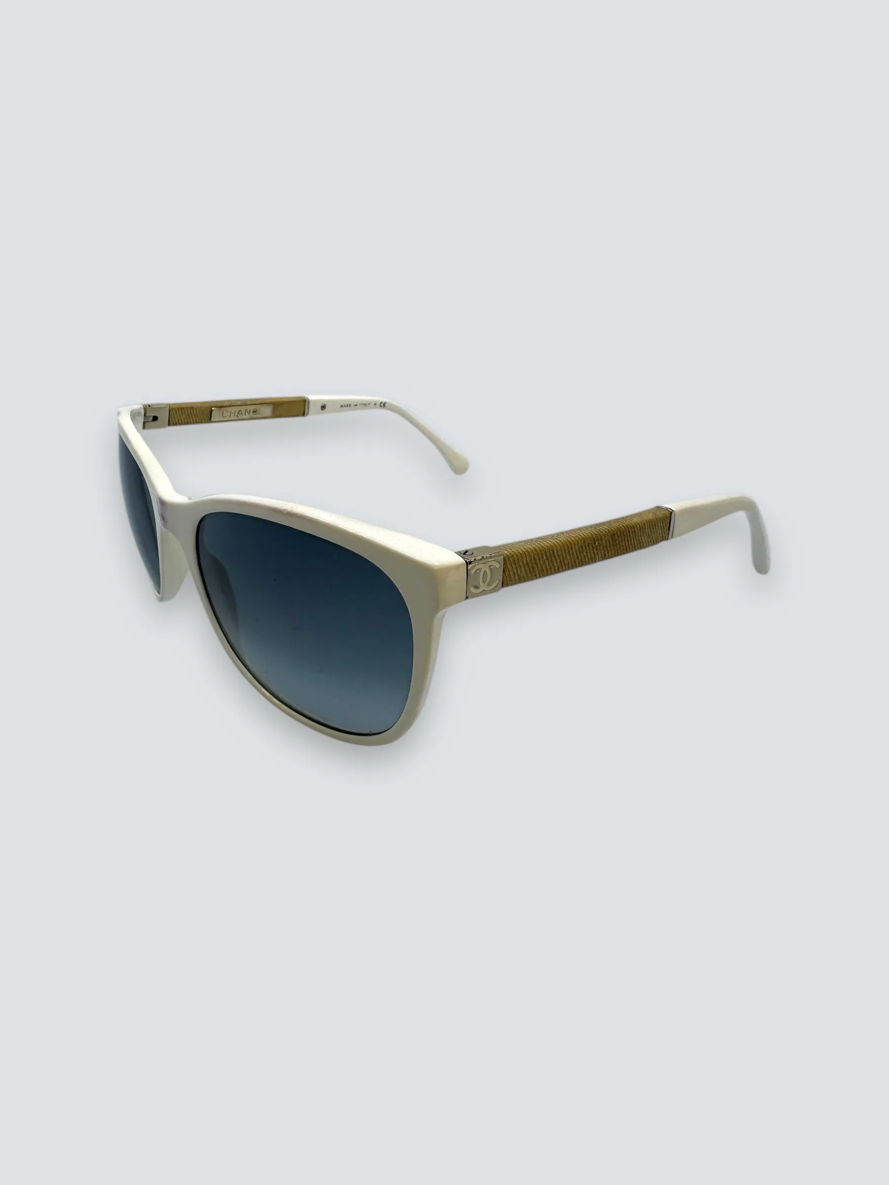 Chanel White Sunglasses