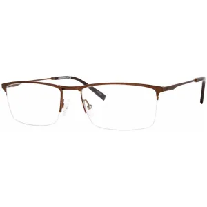Chesterfield Men's Eyeglasses - Brown Rectangular Frame Demo Lens | CH 101XL 009Q
