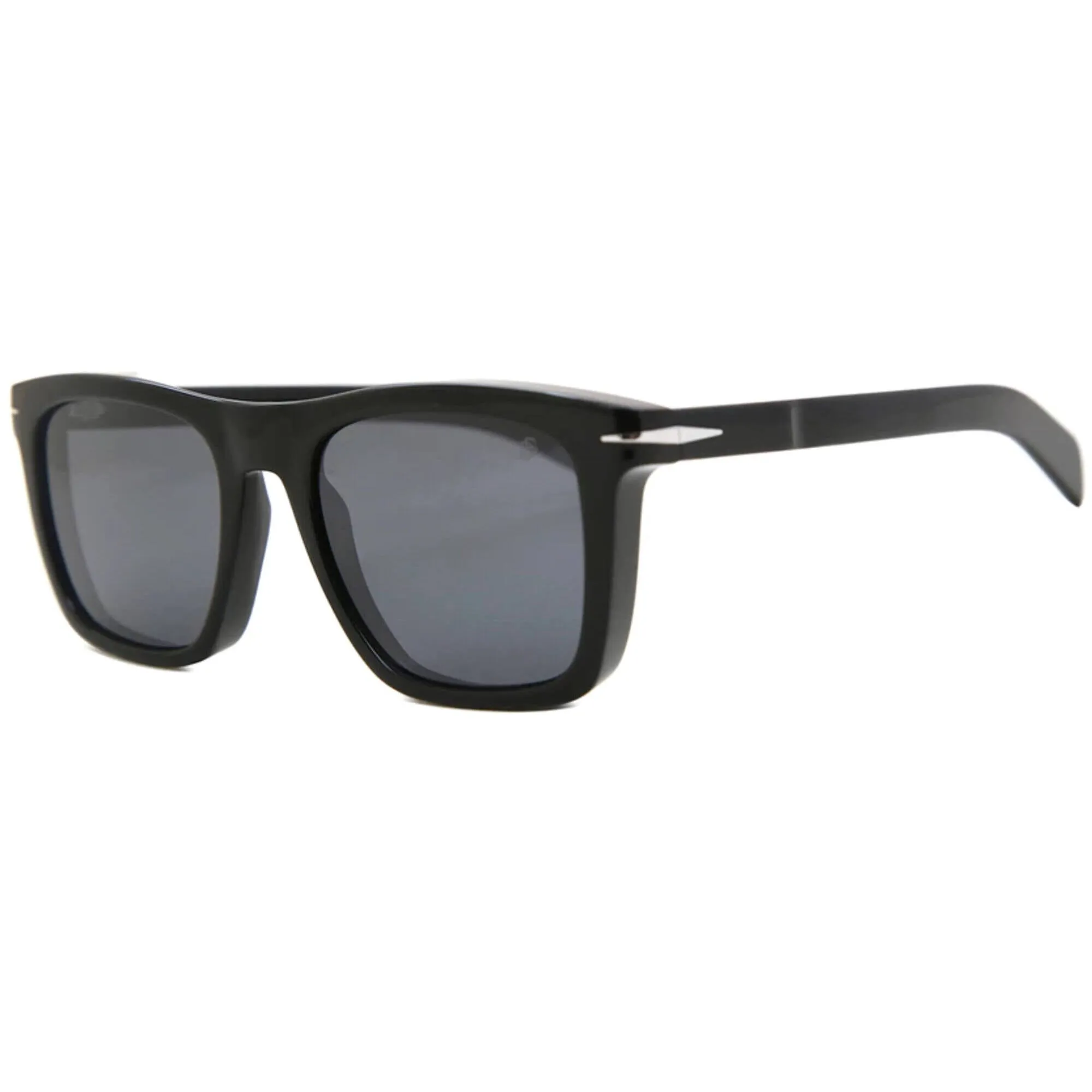 David Beckham Men's Sunglasses - Black Acetate Full Rim Square | DB 7000/S 0807/T4