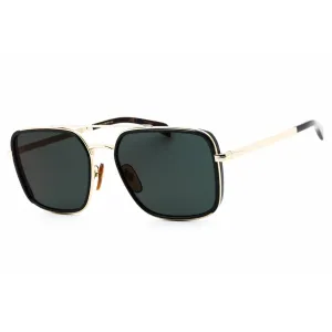 David Beckham Men's Sunglasses - Black Gold Metal Pilot Frame | DB 7083/G/S 02M2 MT