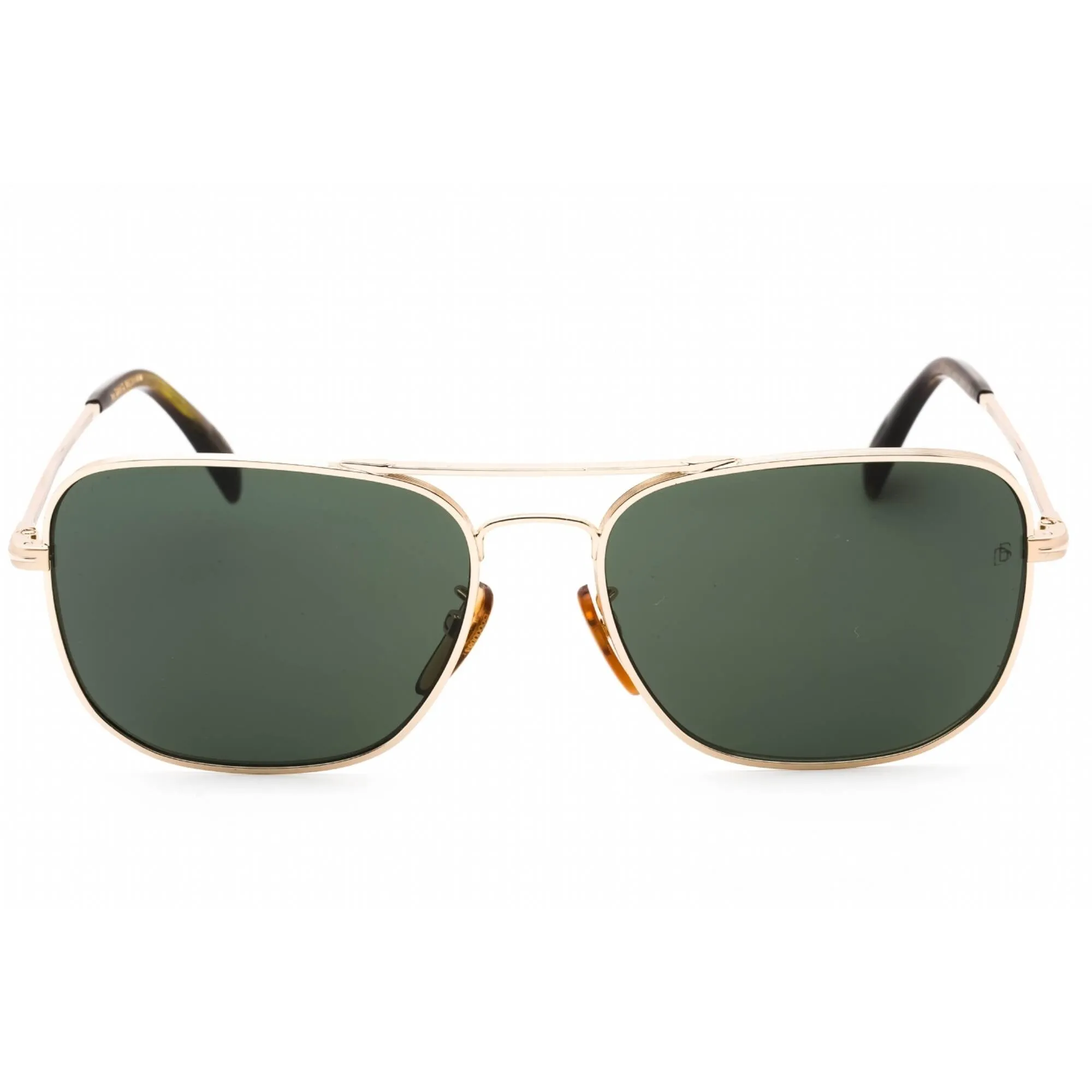 David Beckham Men's Sunglasses - Gold Metal Square Full Rim Frame | DB 1093/S 0J5G QT