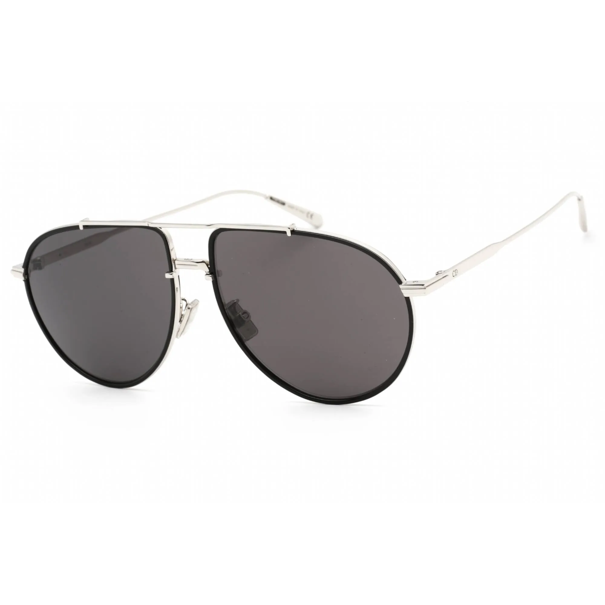 Dior Men's Sunglasses - Shiny Palladium Metal Full Rim Frame | DIORBLACKSUIT AU 16A