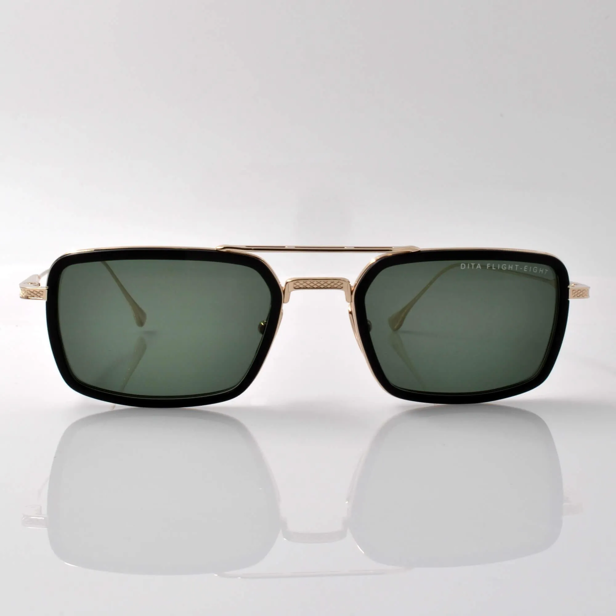 Dita Unisex Sunglasses - G-15 Lens Matte Black/Gold | Flight.008 DTS134-53-02-Z