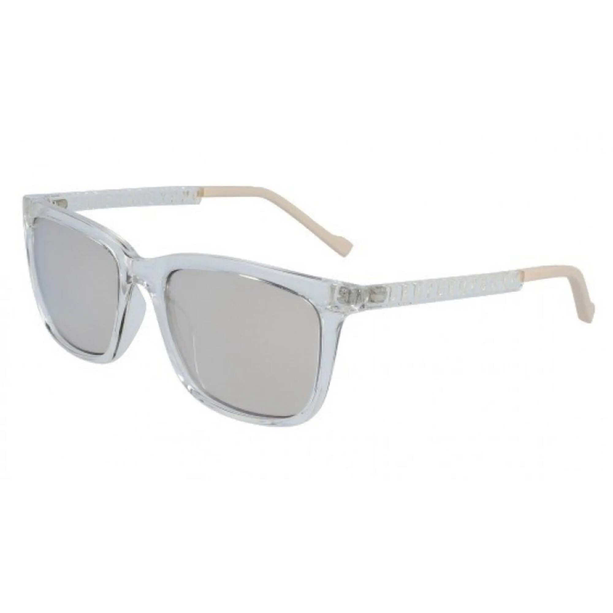 Dkny Women's Sunglasses - Crystal Clear Square Frame Light Grey Lens | DKNY DK510S 000