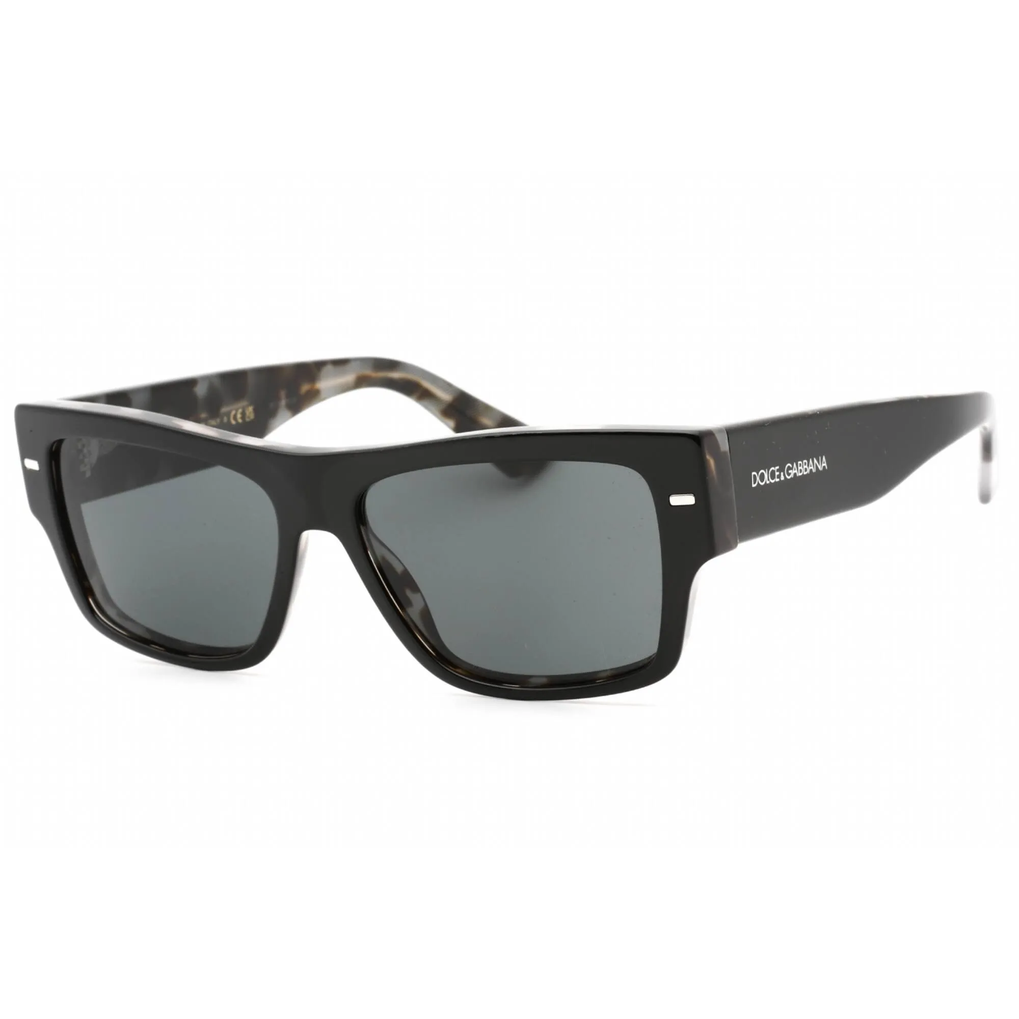 Dolce & Gabbana Men's Sunglasses - Black On Grey Tortoise Frame | 0Dg4451 340387