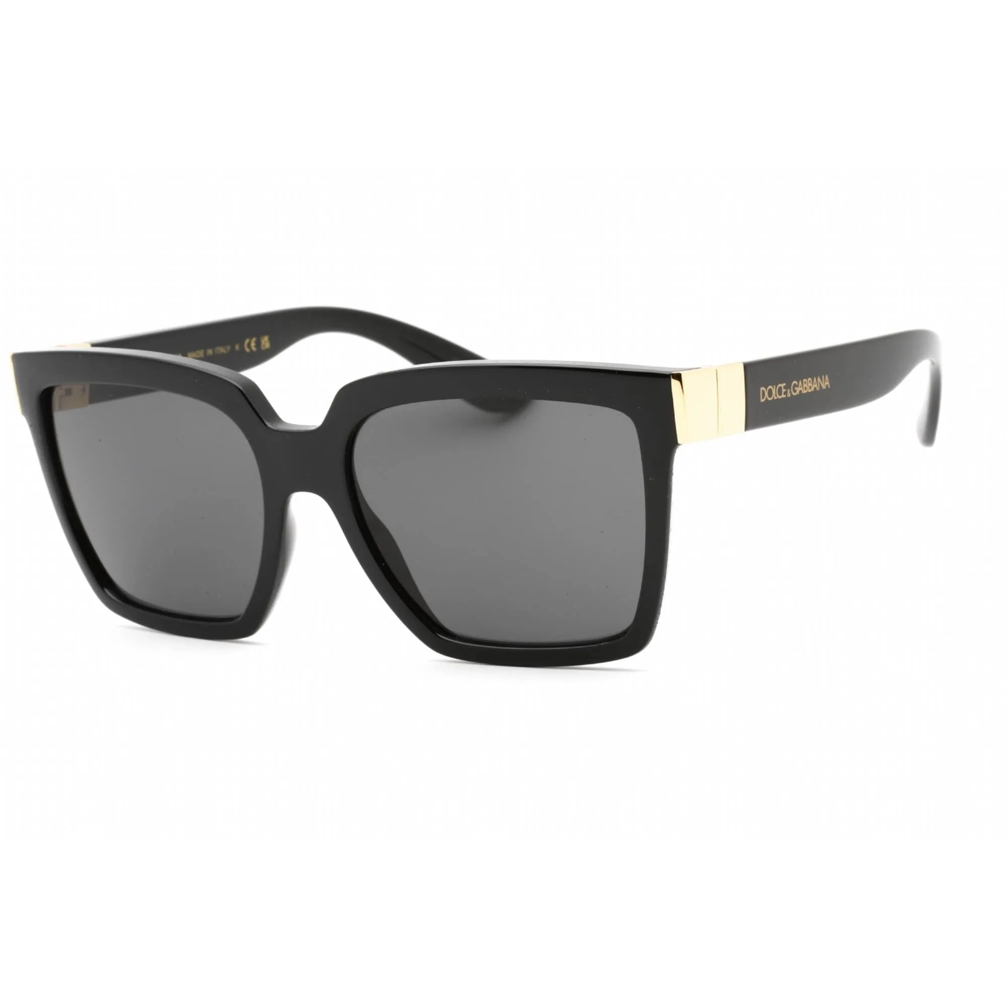 Dolce & Gabbana Women's Sunglasses - Black Cat Eye Full Rim Frame | 0DG6165 501/87