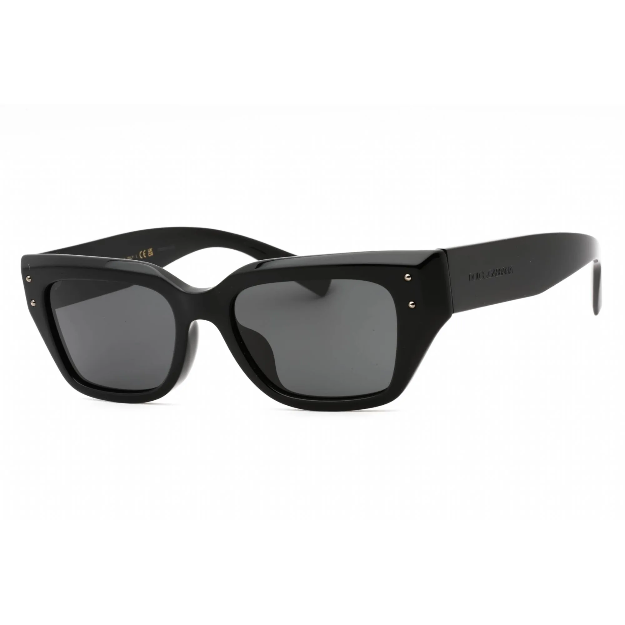 Dolce & Gabbana Women's Sunglasses - Black Plastic Cat Eye Frame | 0DG4462F 501/87