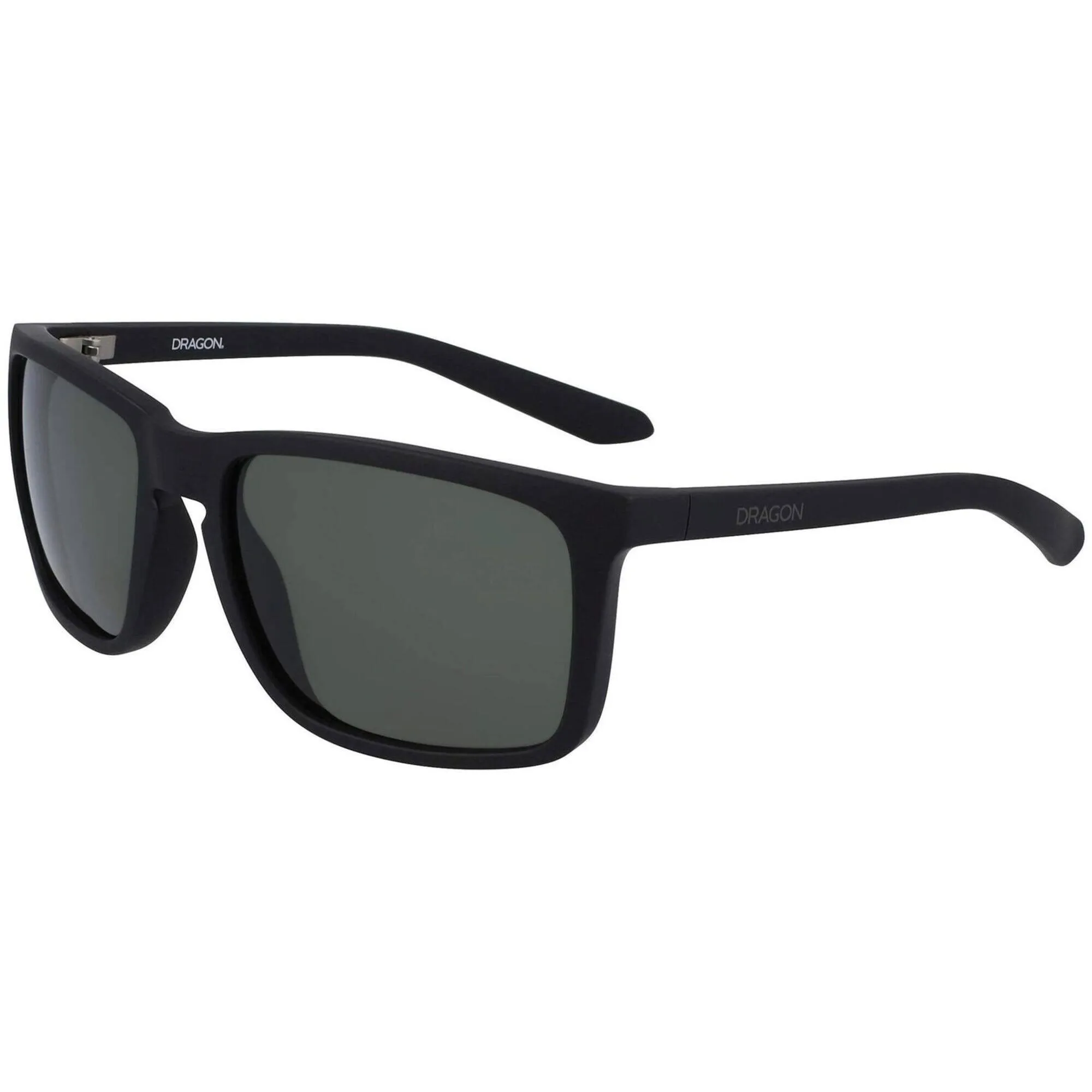 Dragon Men's Sunglasses - Matt Black Plastic Rectangular Frame | DRAGON DR MELEE 3