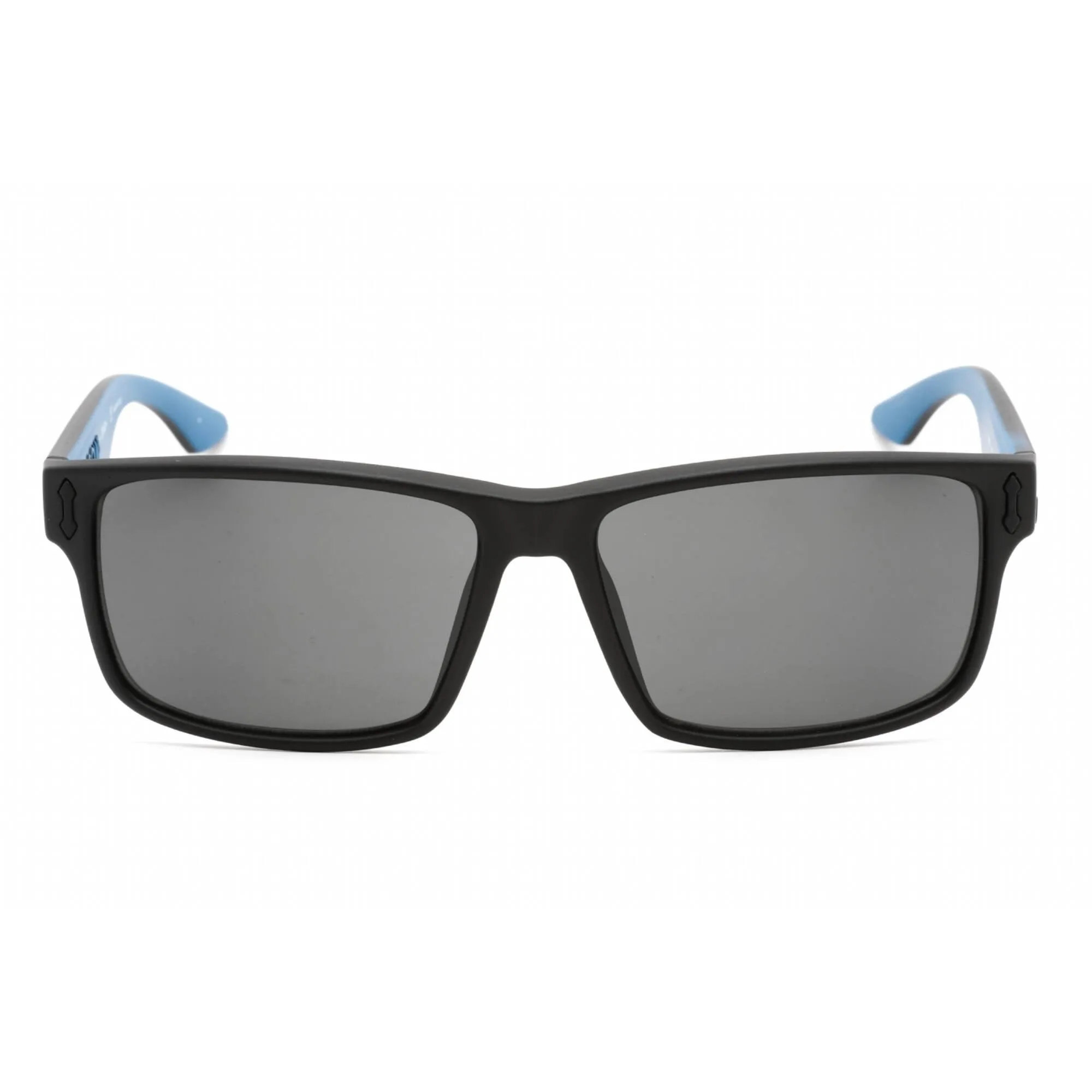 Dragon Men's Sunglasses - Matte Black/Blue Rectangular Frame | DR512S LL MI COUNT 008