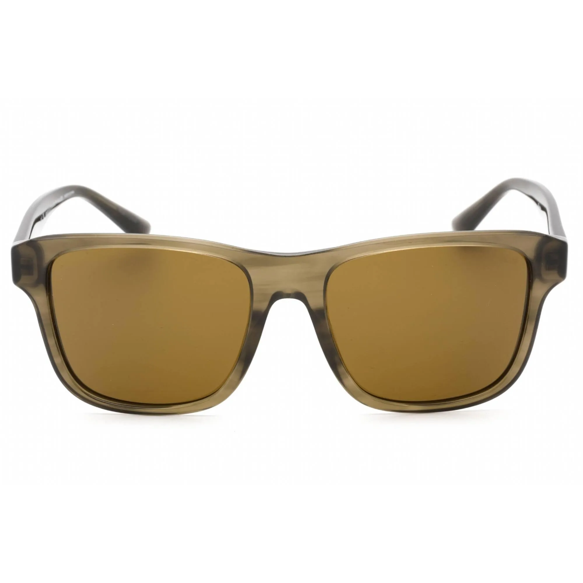 Emporio Armani Men's Sunglasses - Shiny Green Plastic Full Rim Frame | 0EA4208 605573