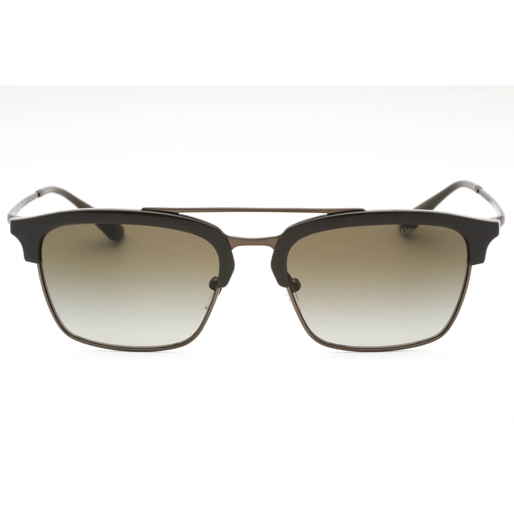Emporio Armani Men's Sunglasses - Shiny Green/Matte Gunmetal Frame | 0EA4228 30038E