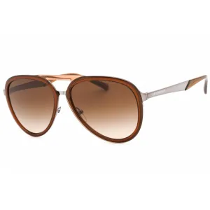 Emporio Armani Men's Sunglasses - Transparent Glossy Brown Frame | 0EA2145 336013