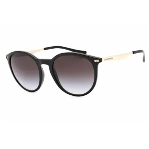 Emporio Armani Women's Sunglasses - Grey Gradient Lens Shiny Black | 0EA4148 500187