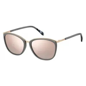 Fossil Unisex Sunglasses - Grey Plastic Full Rim Cat Eye Frame | FOSSIL FOS 2091/G/S S