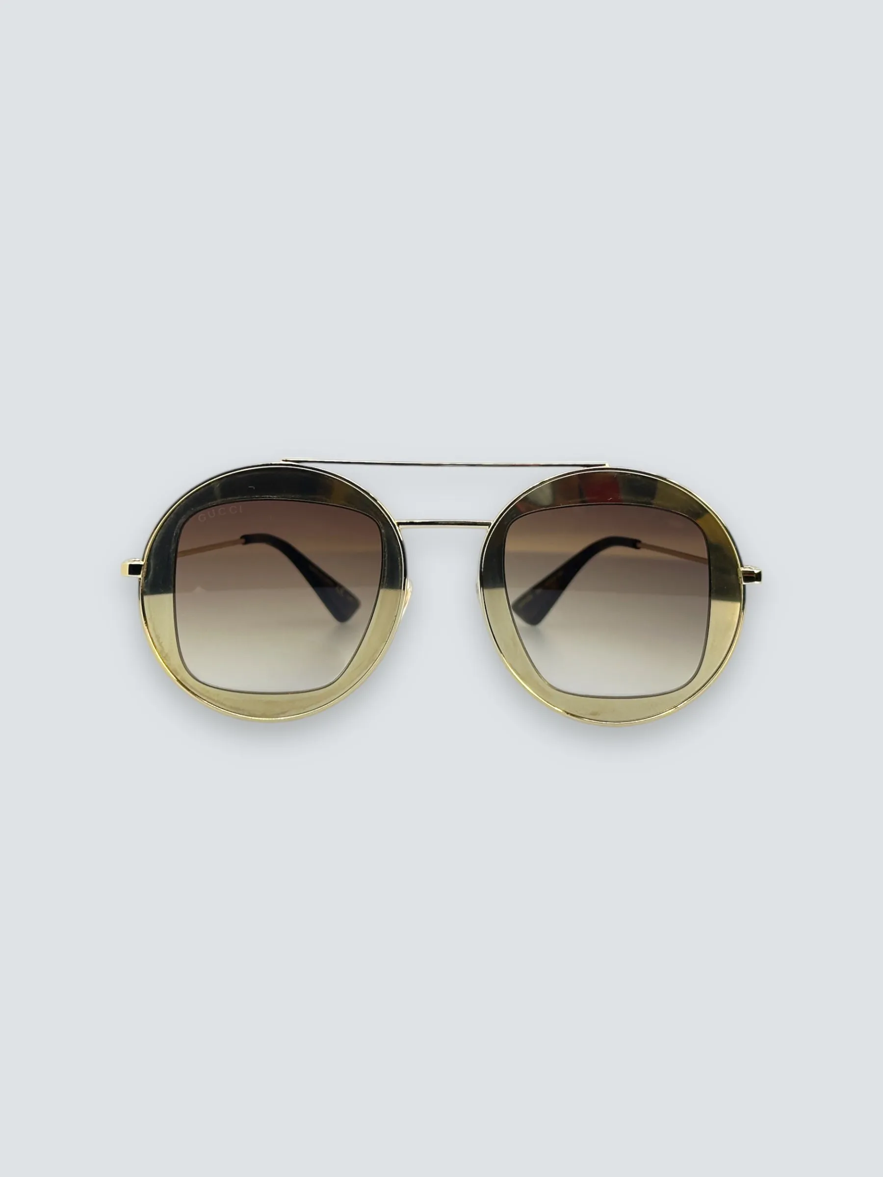 Gucci Goldtone Sunglasses