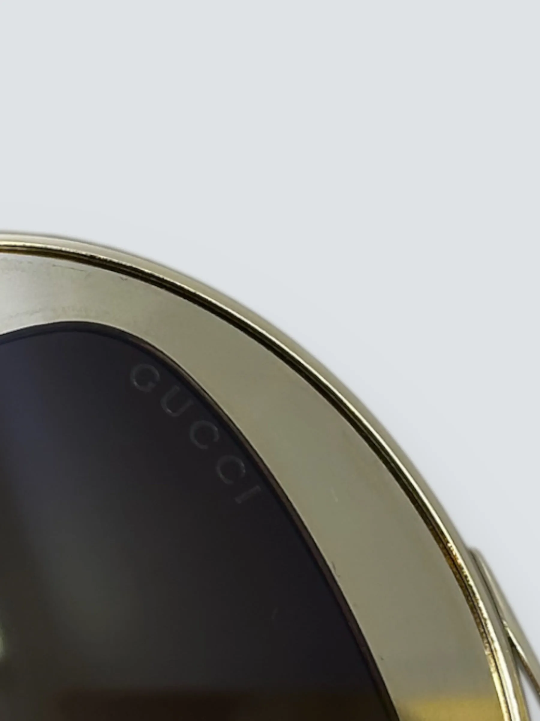 Gucci Goldtone Sunglasses