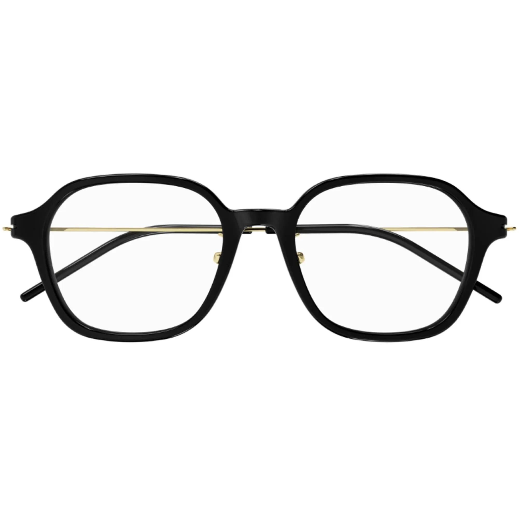 Gucci Women's Eyeglasses - Black Acetate/Metal Square Frame Demo Lens | GG1277OA 001