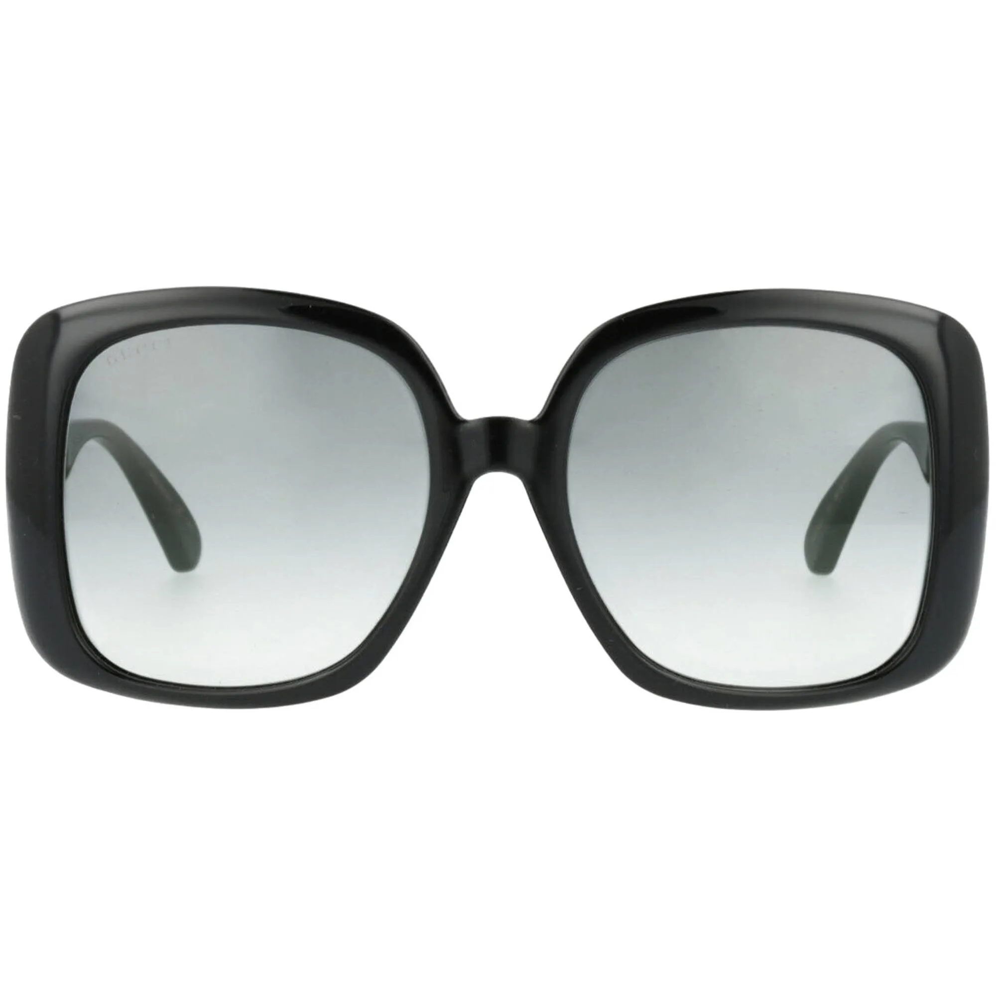 Gucci Women's Sunglasses Black Fixed Nose Pads Full Rim Square Frame | GG0714SA 001
