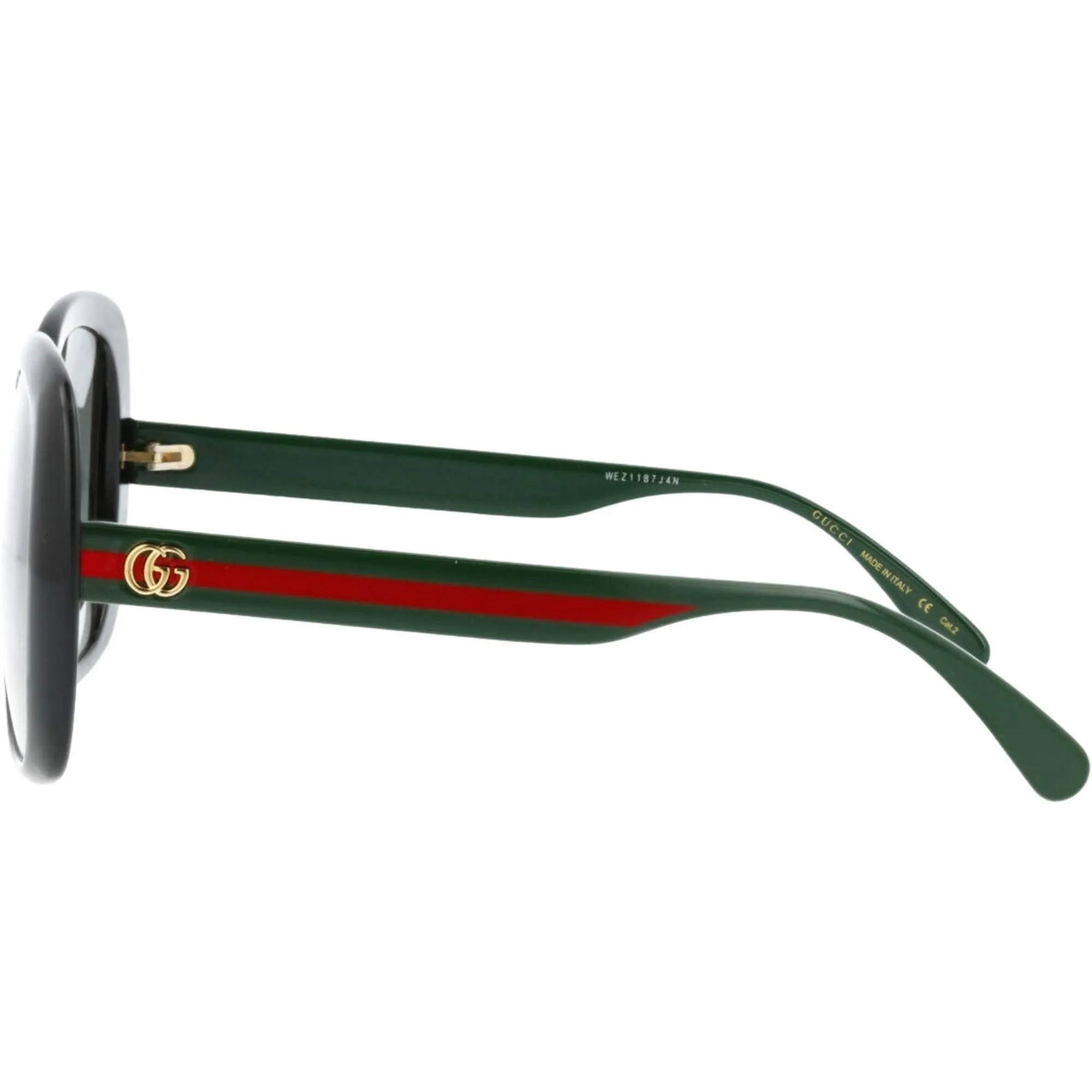 Gucci Women's Sunglasses Black Fixed Nose Pads Full Rim Square Frame | GG0714SA 001