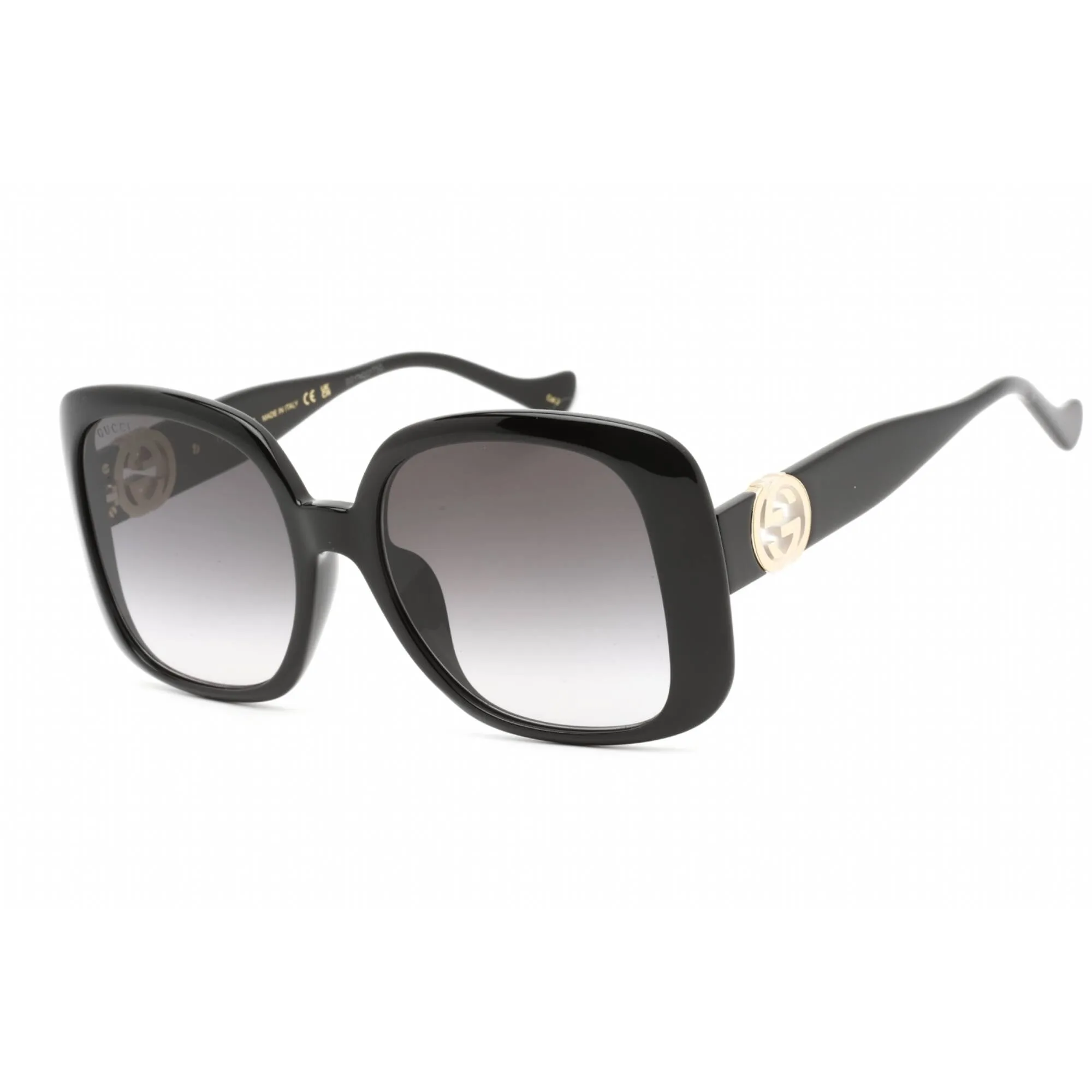 Gucci Women's Sunglasses - Black Injected Propionate Butterfly Frame | GG1029SA 007