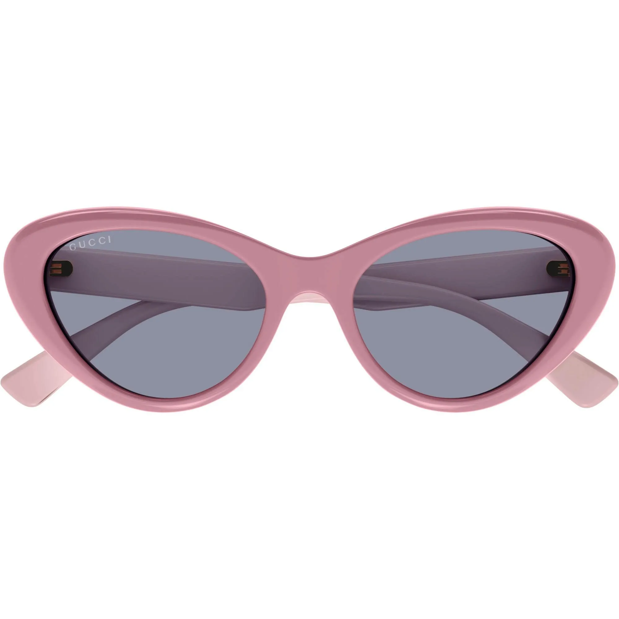 Gucci Women's Sunglasses - Pink Acetate Cat Eye Shape Frame Grey Lens | GG1170S 004