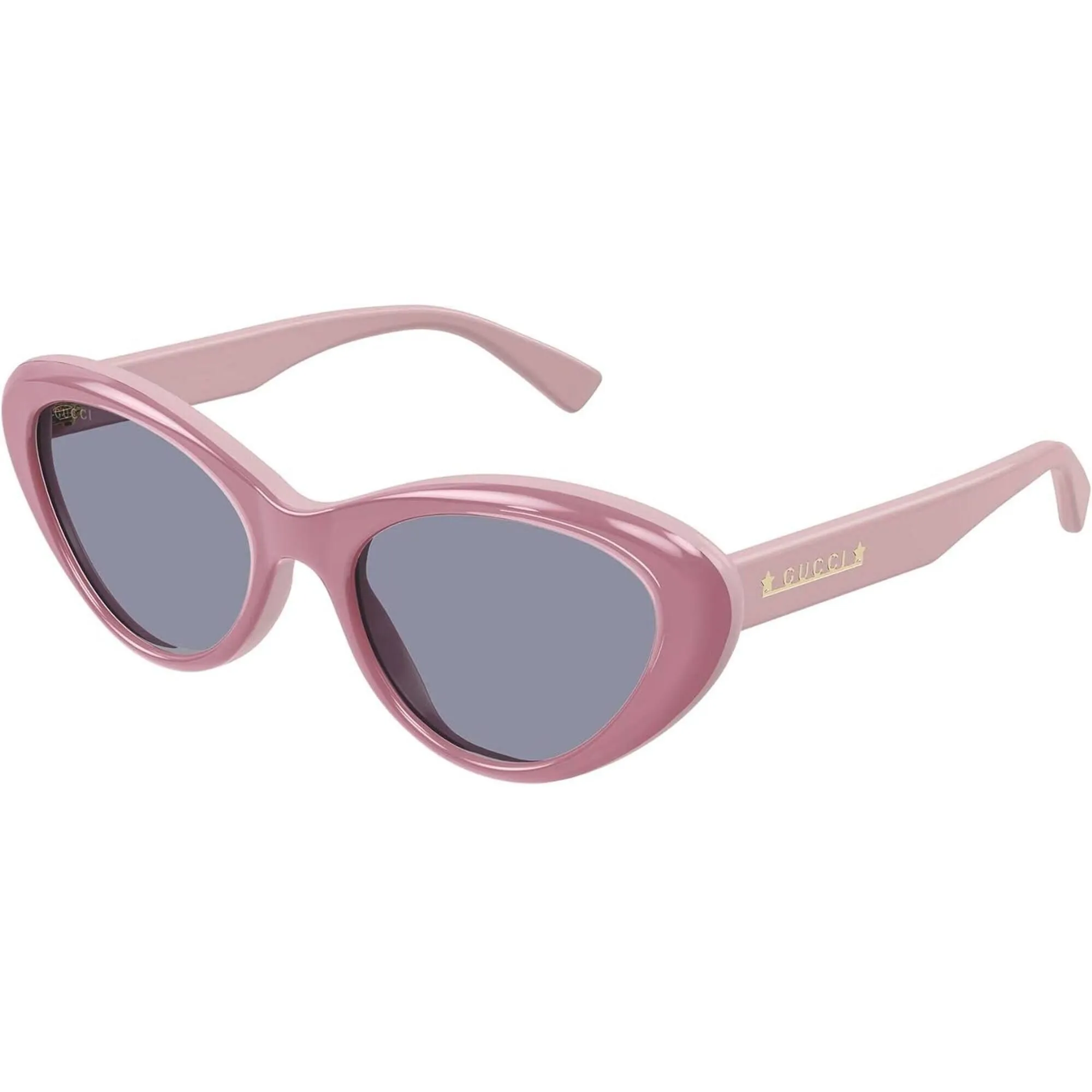 Gucci Women's Sunglasses - Pink Acetate Cat Eye Shape Frame Grey Lens | GG1170S 004