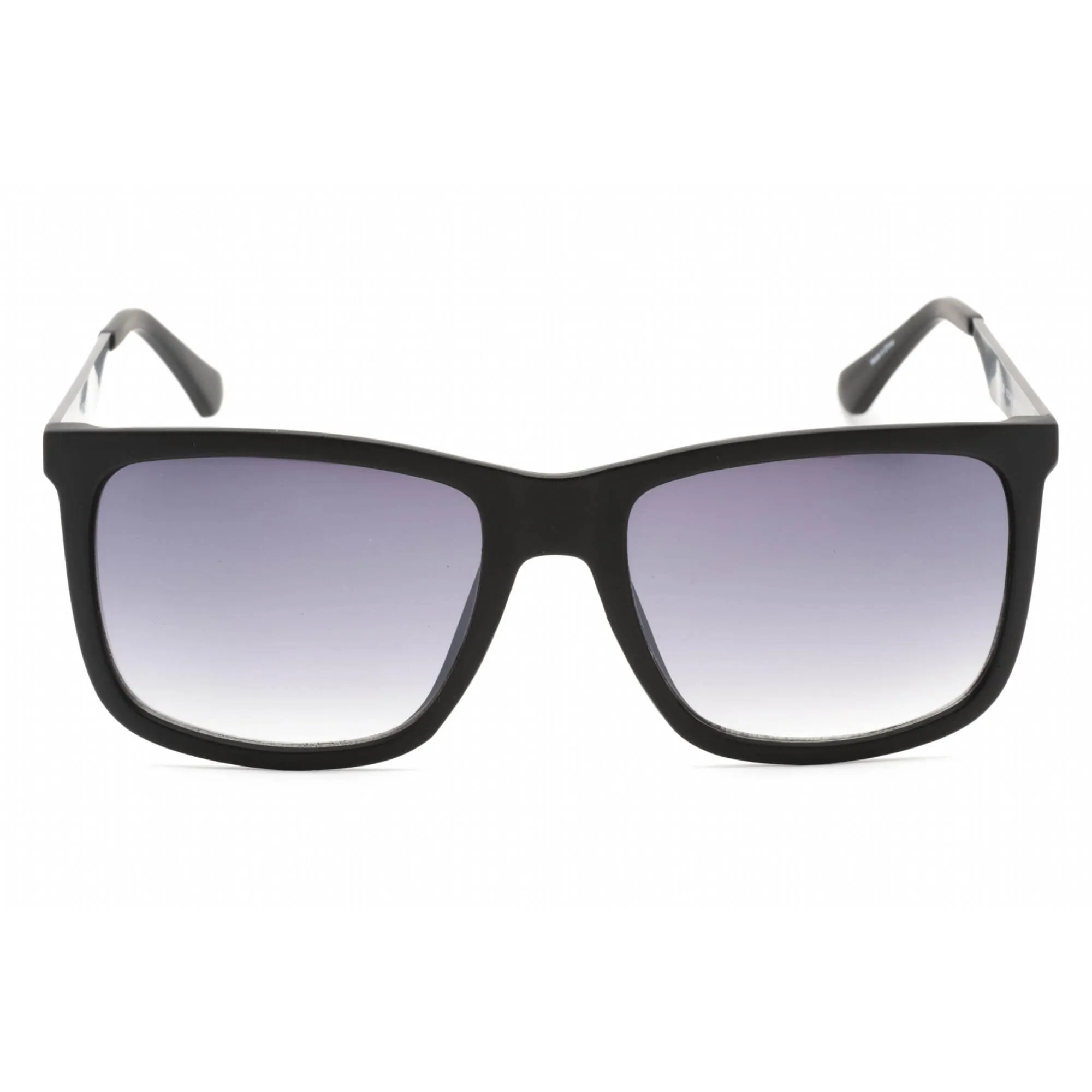 Guess Factory Men's Sunglasses - Matte Black Frame Gradient Smoke Lens | GF0171 02B
