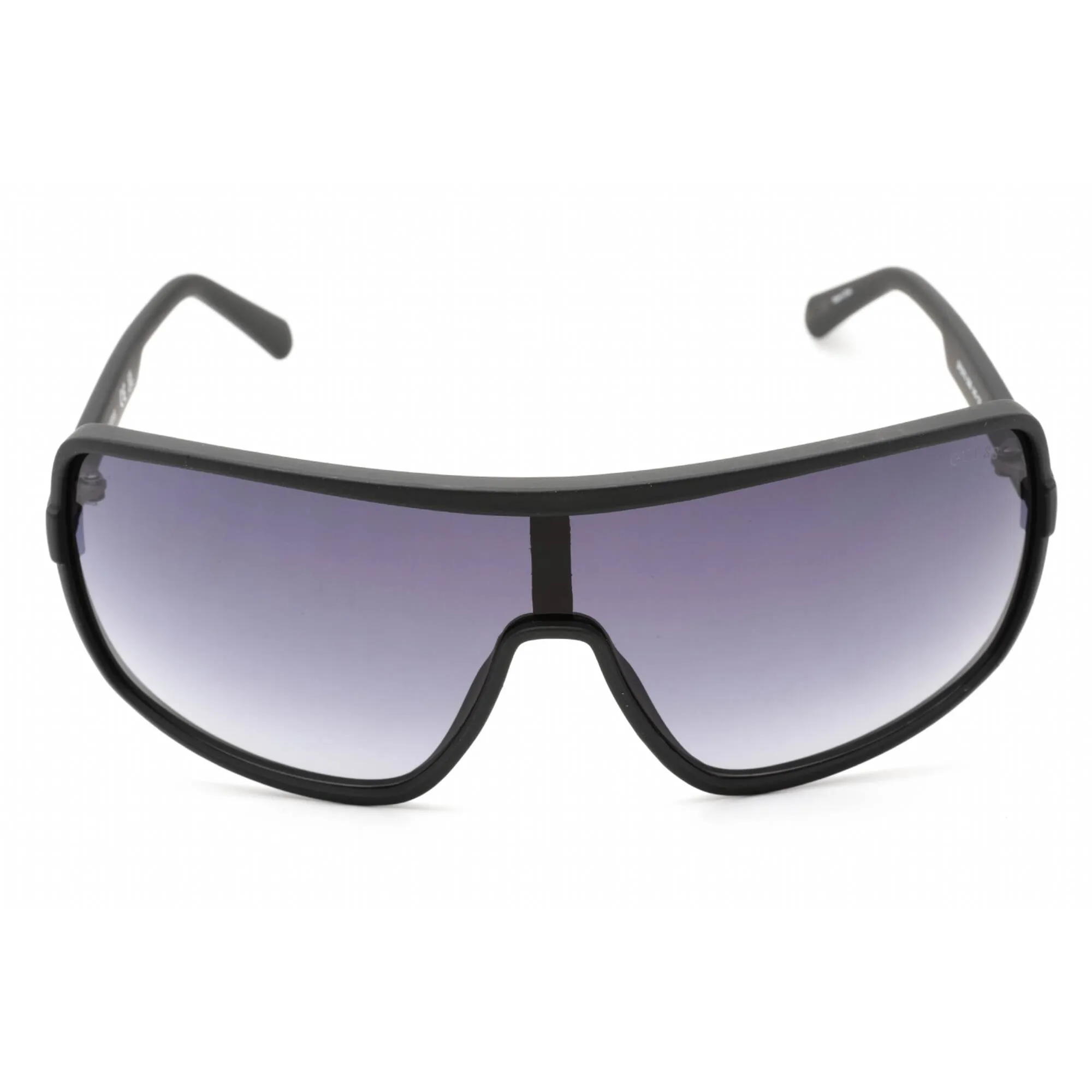 Guess Factory Men's Sunglasses - Matte Black Frame Gradient Smoke Lens | GF5073 02B