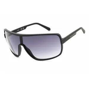 Guess Factory Men's Sunglasses - Matte Black Frame Gradient Smoke Lens | GF5073 02B