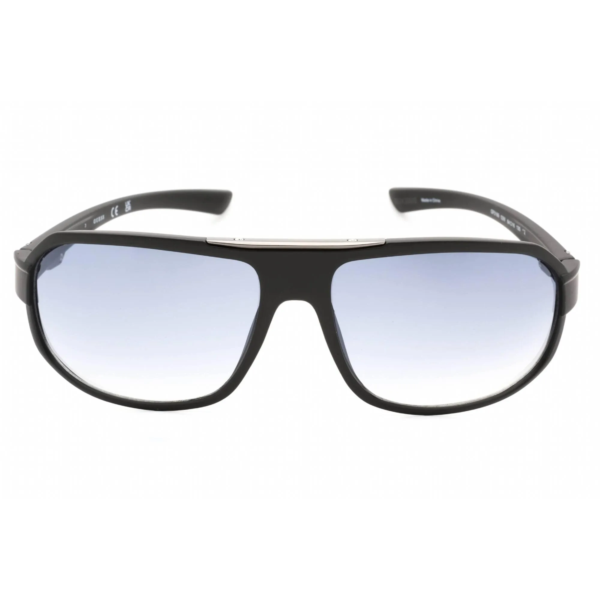 Guess Factory Men's Sunglasses - Matte Black Plastic Square Full Rim | GF0189 02W